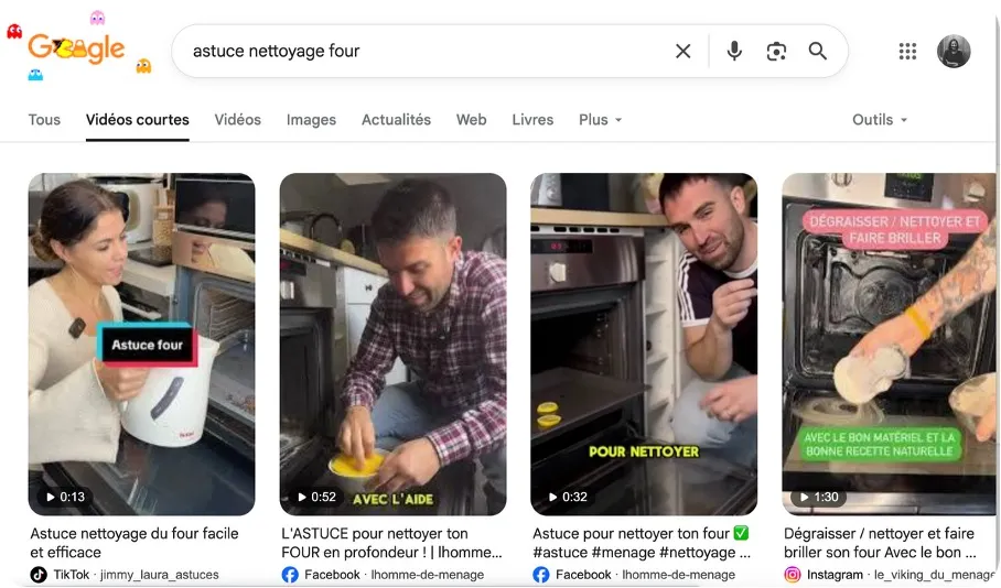 Google fait remonter les contenus sur les réseaux sociaux